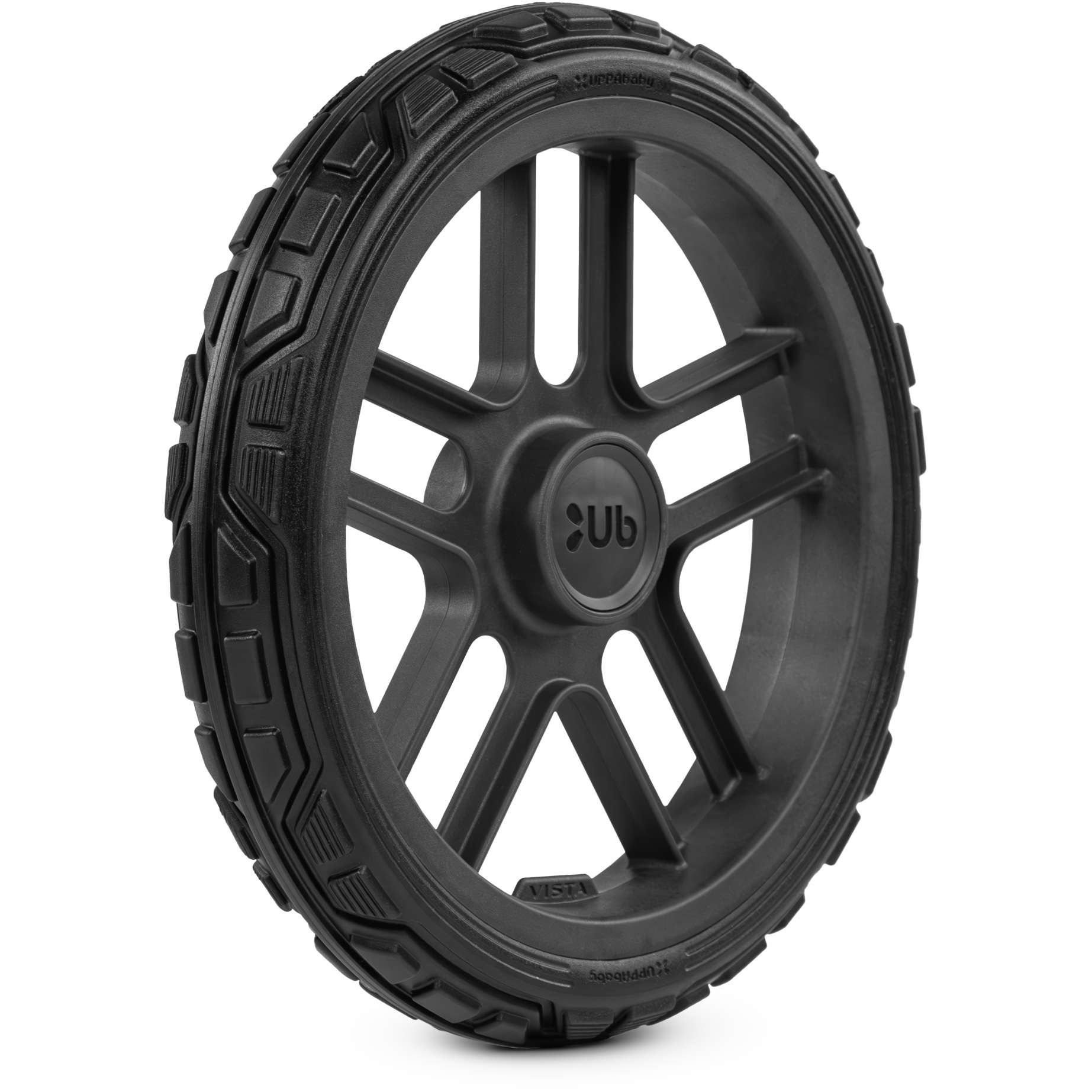 UPPAbaby Vista V2 V3 All-Terrain Stroller Wheels - Replacement Wheels for Vista Strollers - Perfect for Outdoor Walks, Hiking & Rough Terrains