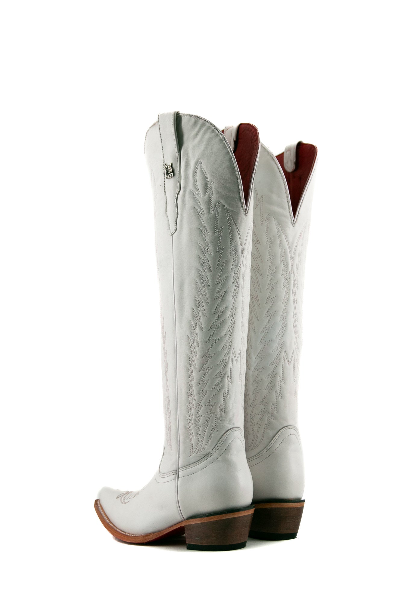 Valentina Women's Tall Red Bottom Snip Toe Cowgirl Boots - Western Fashion for Country Dancing & Rodeo Events