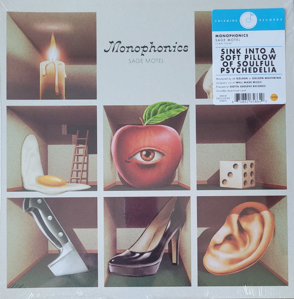 Monophonics Sage Motel Vinyl LP Album Limited Edition Orange Color Mint Condition – Perfect for Record Collectors and Vintage Music Lovers