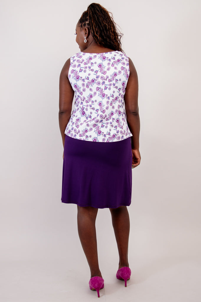 Havana Tank Top - Soft Linen & Bamboo Blend - Women's Casual Summer Tops - Perfect for Beach Vacations & Weekend Outings
