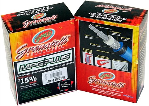 GRANATELLI 24-1025S High Performance Spark Plug Wires - Compatible with Ford, Chevy, Dodge - Ideal for Racing, Off-Road & Engine Upgrades