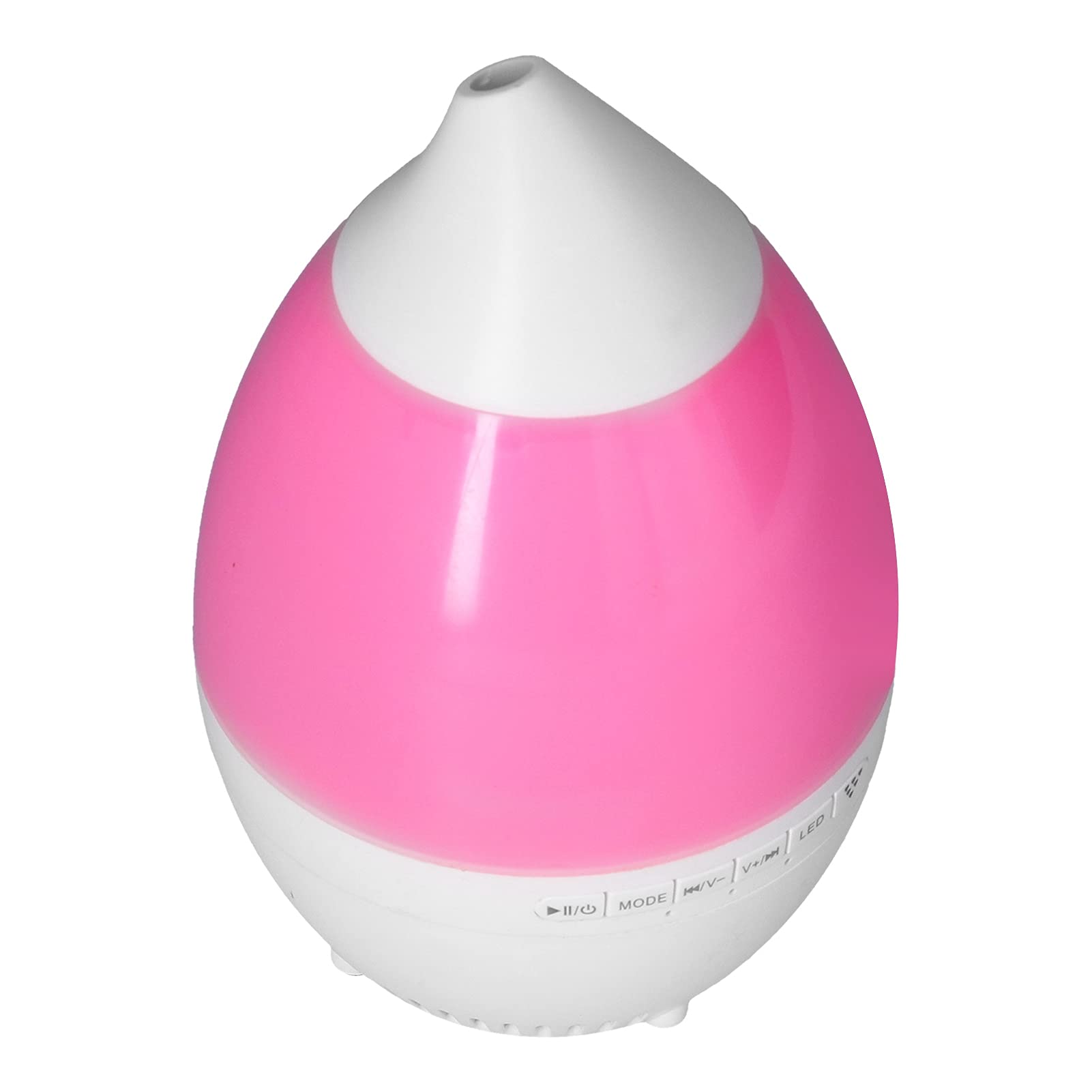 USB Charging Air Humidifier for Babies - Portable Cool Mist Humidifier for Home, Office & Desk Use - Pink - Perfect for Nursery, Bedroom & Dry Air Relief