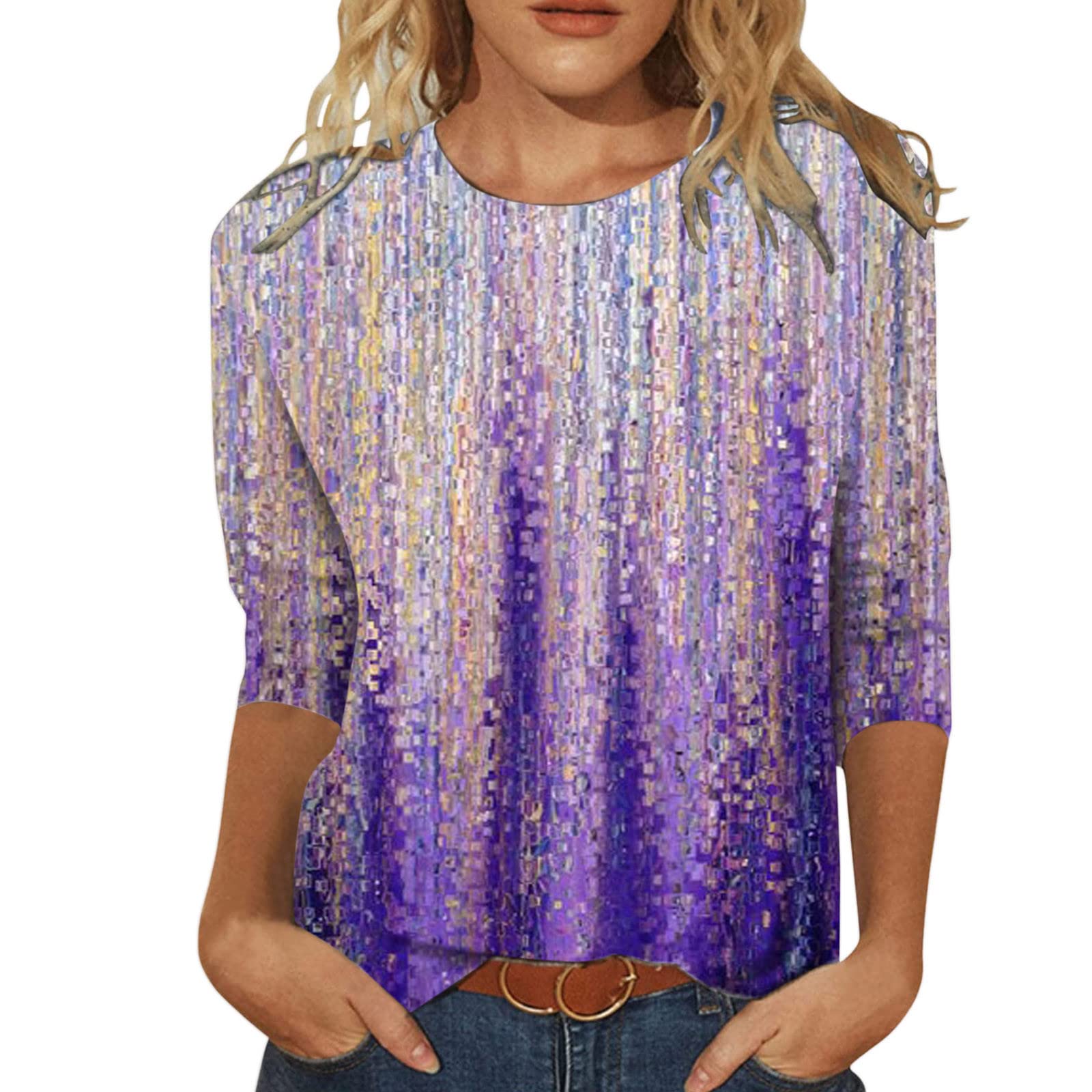 Trendy Women's Summer Tops - Casual Short Sleeve Loose Blouses for Beach, Vacation & Everyday Wear | Funny Graphic Tees & Dressy Shirts for Women