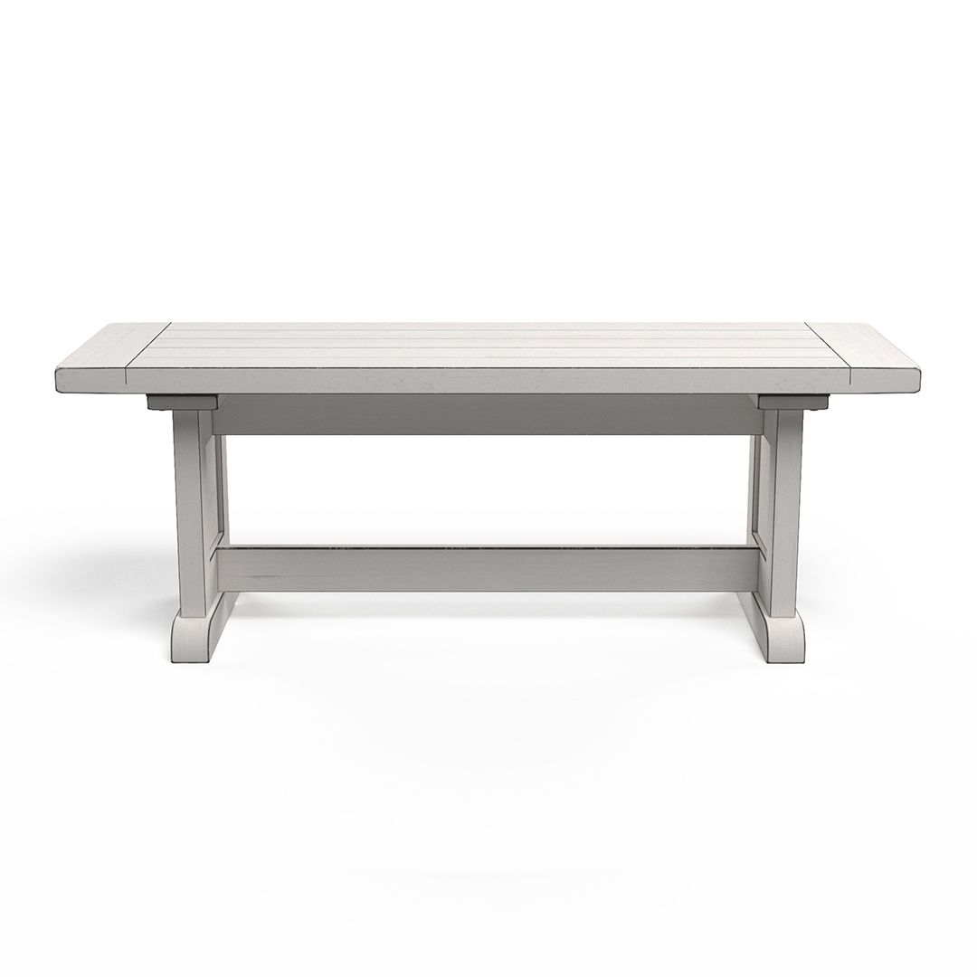 Bayside Nook Table with Benches - Space Saving Kitchen Dining Set for Small Homes & Apartments | Perfect Breakfast Nook, Cozy Corner Seating
