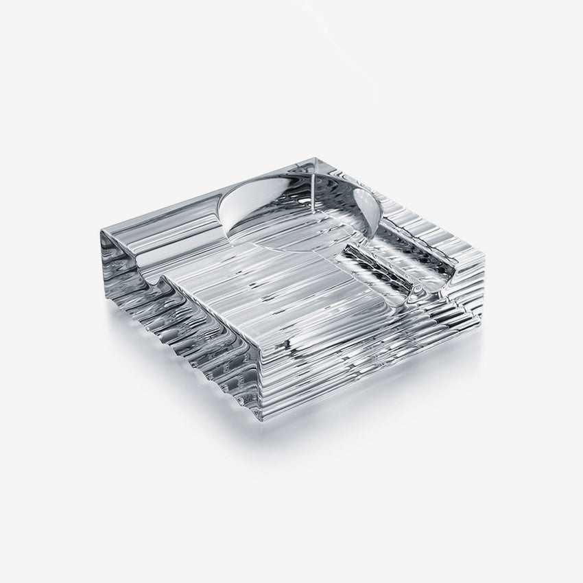 Baccarat Crystal Havana Ashtray - Premium Luxury Cigar Ashtray for Smoking Lounge, Office & Home Decor | Elegant Gift for Men & Cigar Enthusiasts