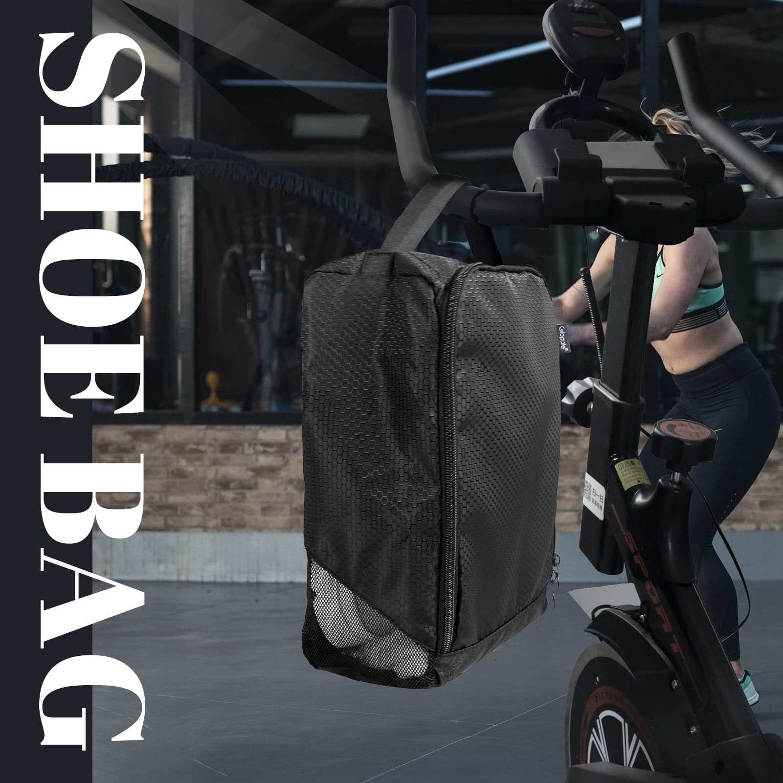 Gloppie Travel Shoe Bags - Large Storage Organizer for Men & Women | Perfect for Packing & Air Travel