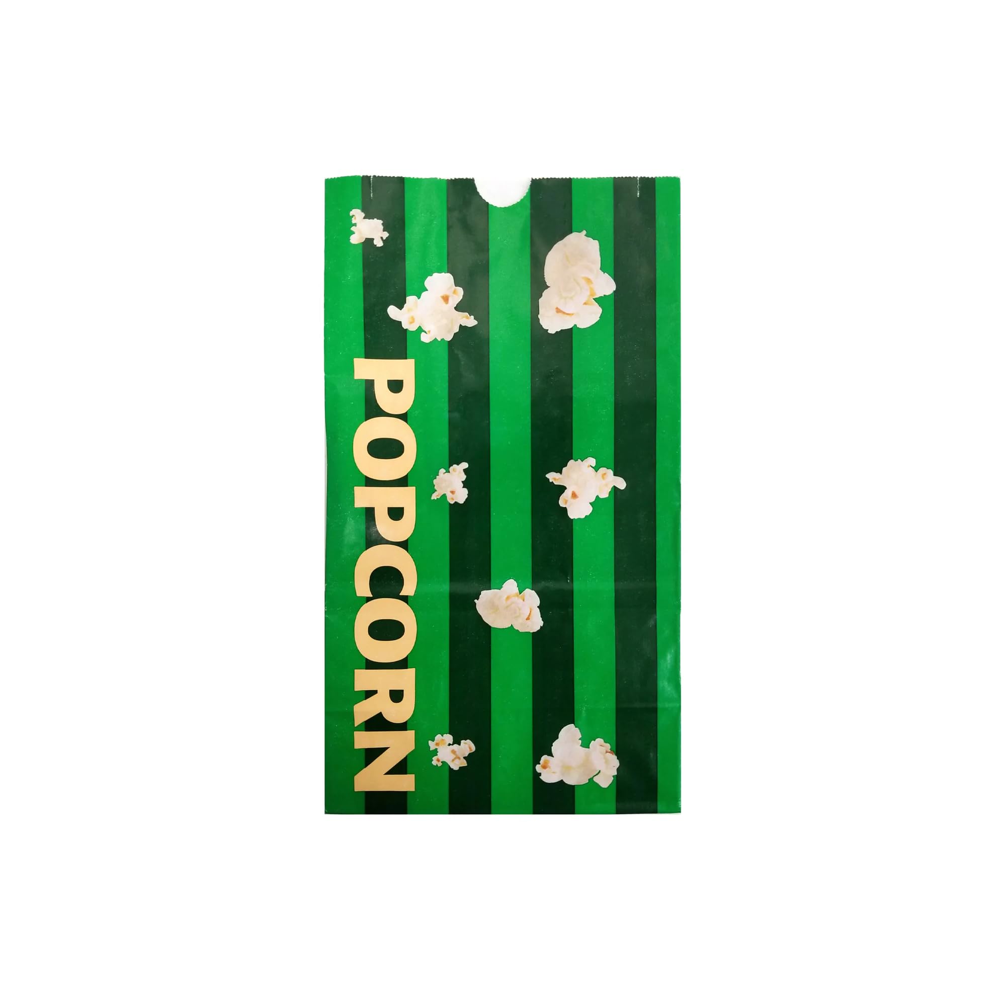 130-oz. Extra Large Laminated Popcorn Bags - Bulk 500 Count - Perfect for Movie Theaters, Concessions & Party Snacks - Commercial Grade Popcorn Containers