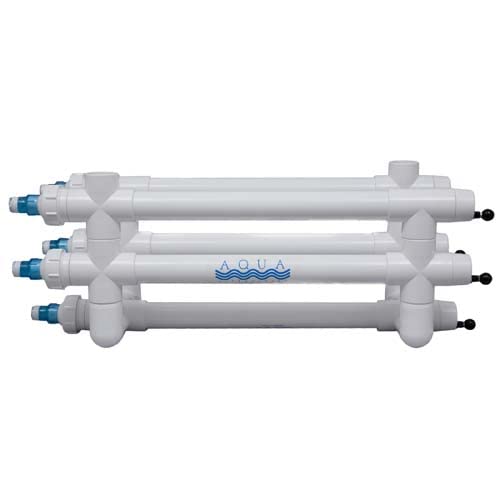 Aqua UV 200W Pond Clarifier and Sterilizer with Wiper - Effective Water Purification for Koi Ponds, Fountains, and Water Gardens