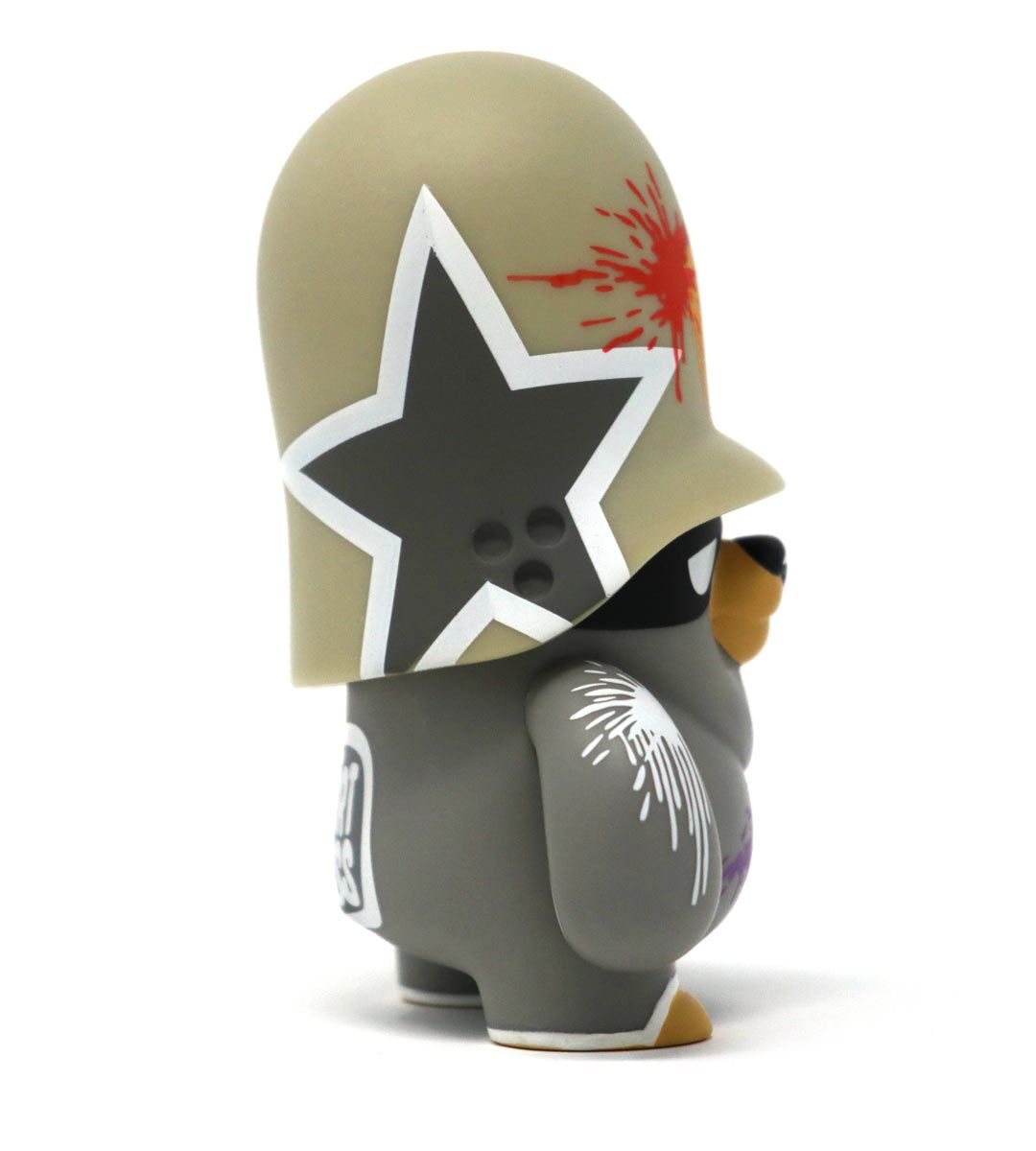 4 Pack Teddy Troops 2.0 Series 02 Basic Farbattacke Trooper - Cute Plush Army Collectibles for Kids Room Decor, Gift Giving & Display Scenes
