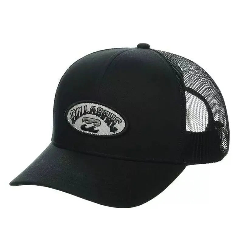 Billabong Walled HDWR Black Snapback Hat for Men & Women - Stylish Baseball Cap for Outdoor Sports, Beach, and Casual Wear
