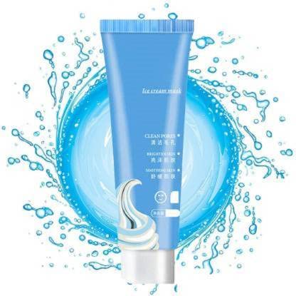 ZHUNMUN Original Ice Cream Mask - Acne Treatment & Moisturizing Face Mask for Blackhead Removal, Pore Cleansing & Shrinking (120ml) | Natural Clear Skin Care | Perfect for Post-Workout, Travel & Nighttime Skincare Routine