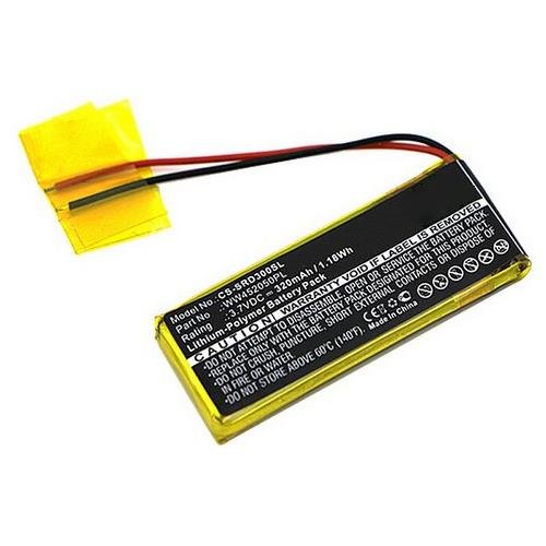 Synergy Digital Wireless Headset Replacement Batteries for Cardo Q1 - 4 Pack Li-Polymer 3.7V 320mAh (SDHP-P1478) | Perfect for Motorcycle Communication & Outdoor Adventures