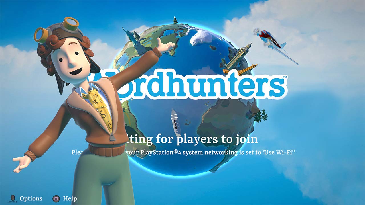 Wordhunters (Playlink) PS4 Game - Fun Multiplayer Word Puzzle for Family & Friends | Perfect for Parties & Game Nights