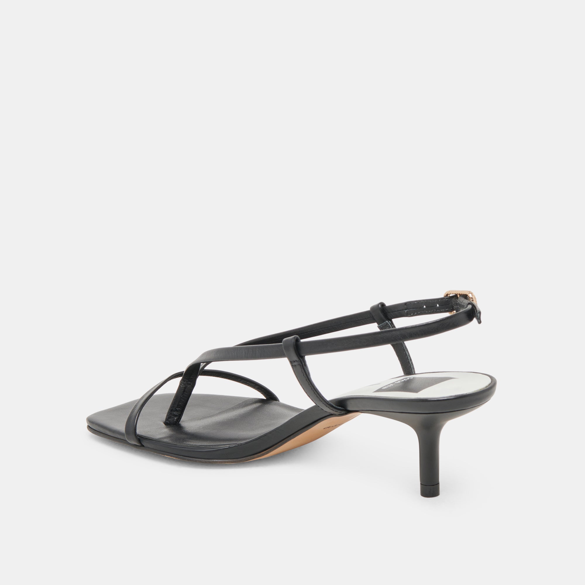 LAURY Black Leather Heels for Women - Elegant High Heel Shoes for Party, Wedding & Office Wear - Comfortable & Stylish Dress Shoes