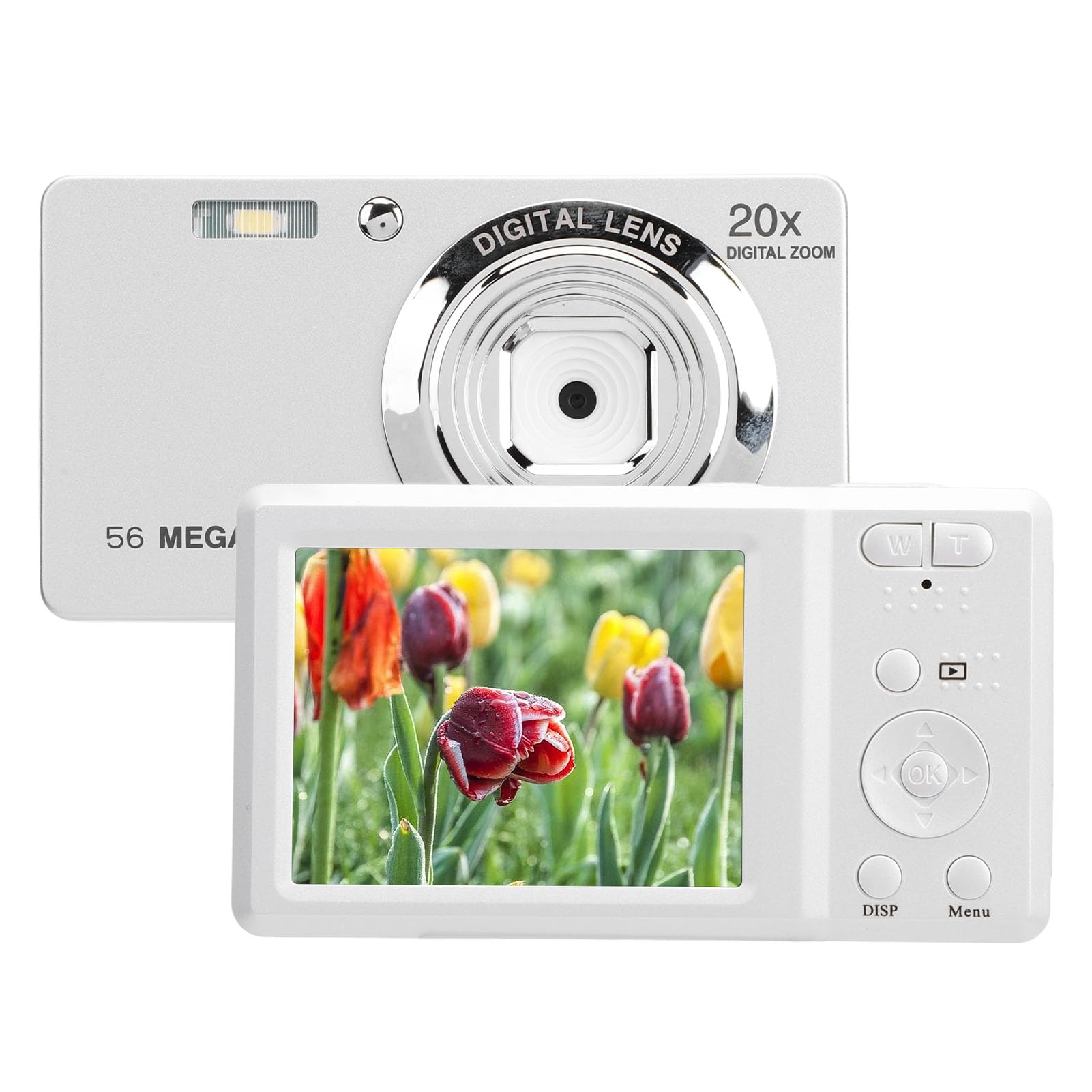 56MP 4K Ultra HD Digital Camera with 2.7