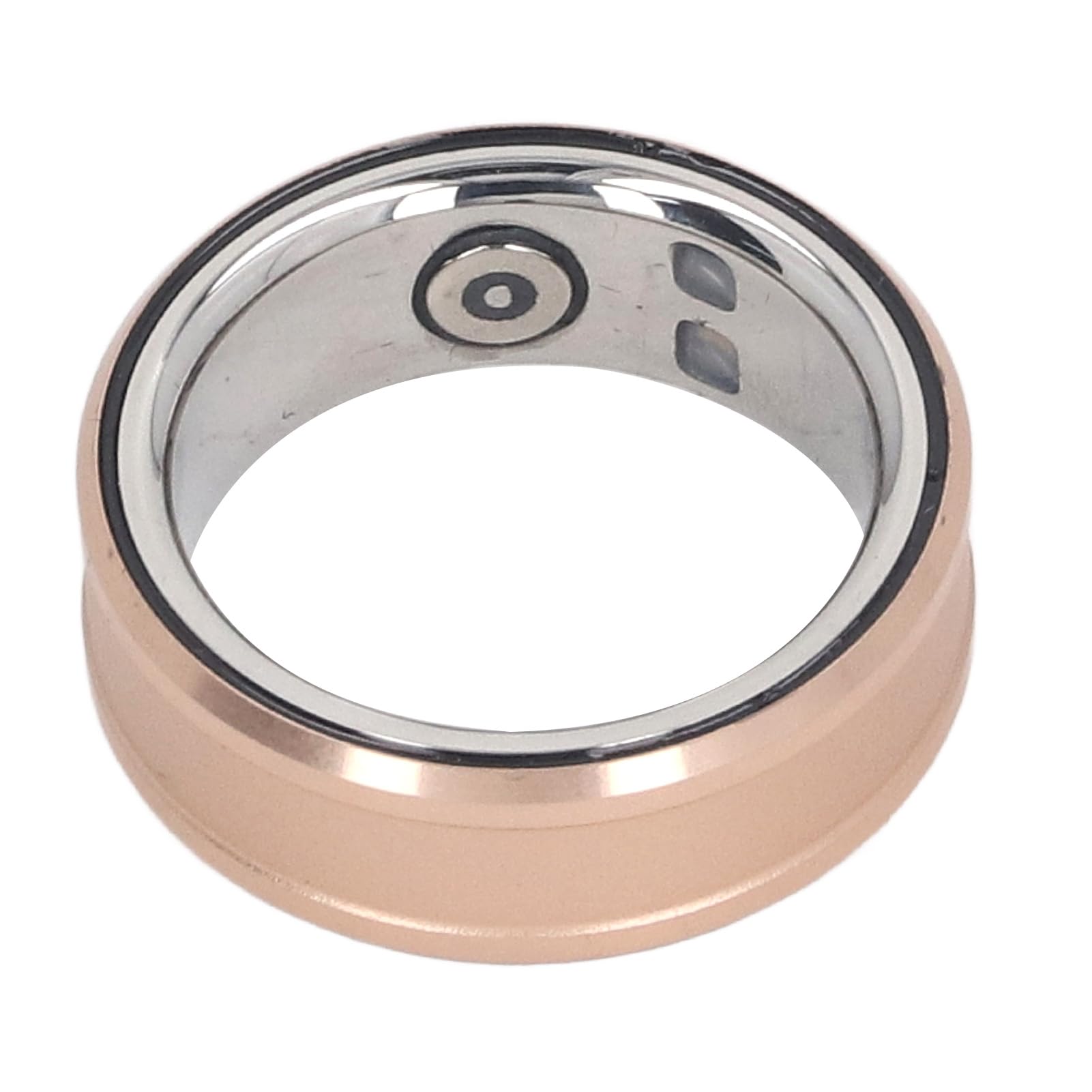 Smart Health Ring - Stainless Steel Fitness Tracker with Heart Rate & Sleep Monitor - Perfect for Workouts, Running & Daily Activity Tracking