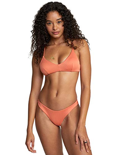 Cross Back Bralette/Peach