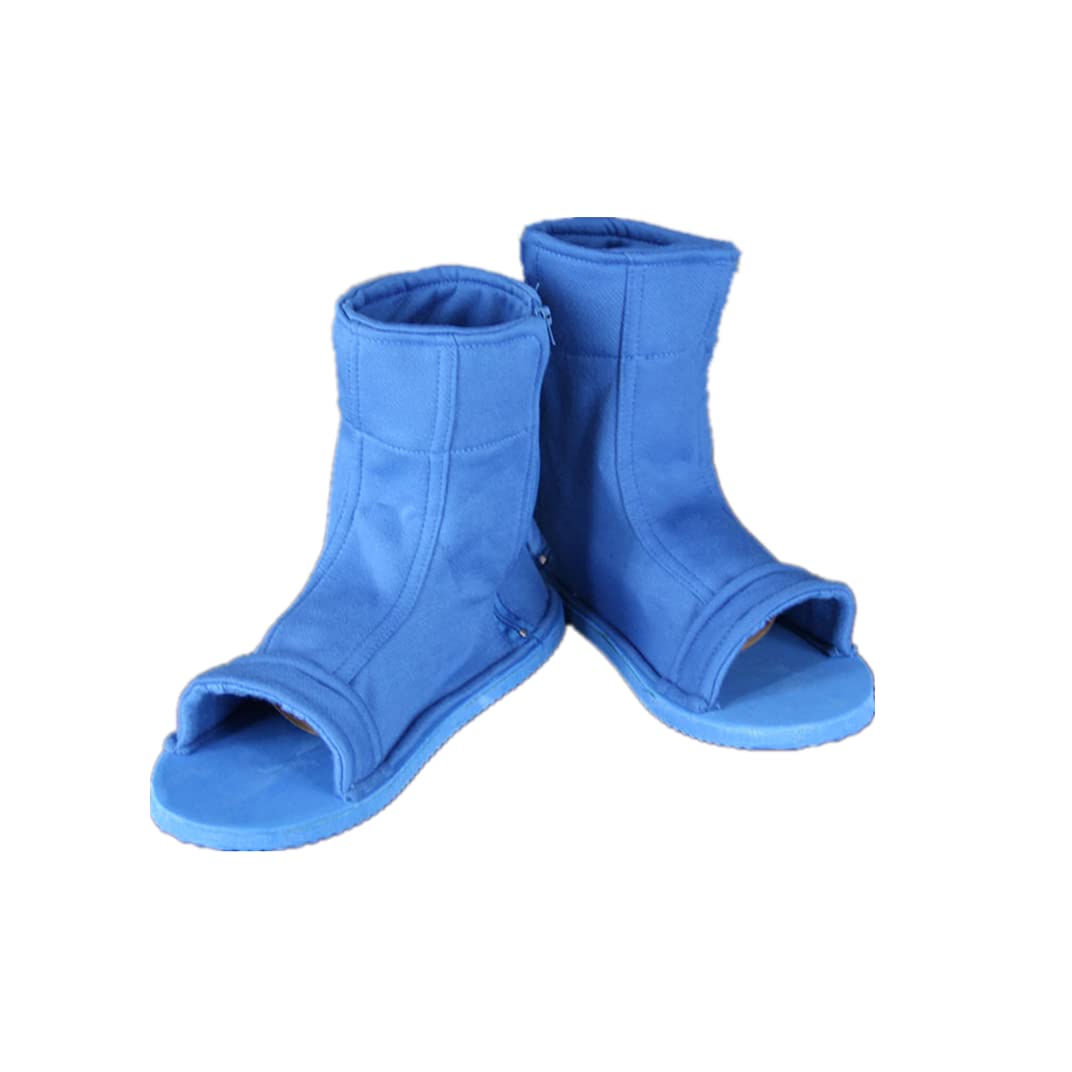 Blue Cosplay Shoes for Men & Women - US Size Party & Show Shoes - Perfect for Costumes, Halloween, Anime Conventions & Themed Events