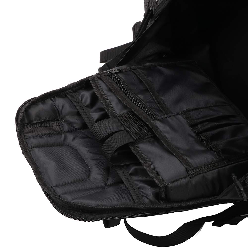 Carbon Fiber Motorcycle Backpack - Large Capacity Waterproof Hardshell Luggage Bag for Motorbike Helmet & Laptop | Perfect for Traveling, Camping, Cycling & Commuting