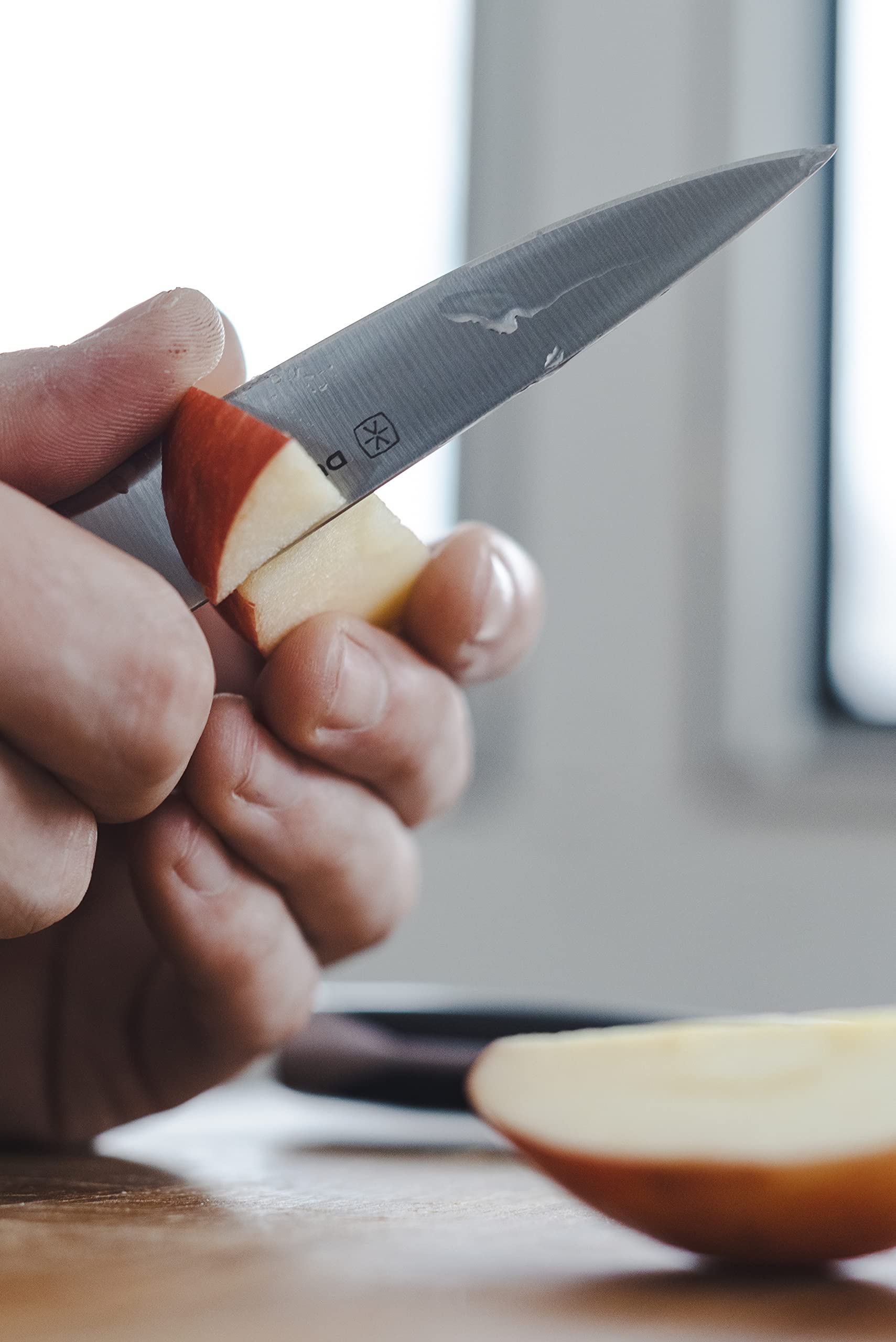 Premium 3-Piece Kitchen Knife Set - Ultra Sharp Forged High Carbon Stainless Steel Blades with 8