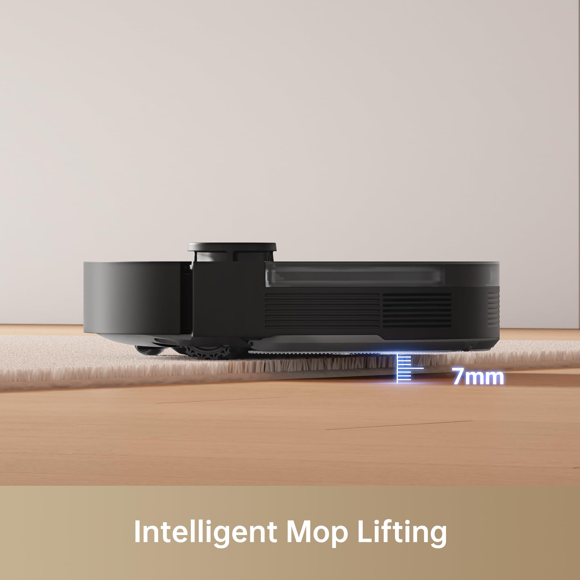Mova S10 Robot Vacuum Cleaner with 7000Pa Strong Suction, 260 Mins Long Runtime, Self-Charging, Smart Mapping, App & Alexa Voice Control for Hard Floors, Carpets, Pet Hair - Perfect for Home Cleaning, Office Spaces and Pet Owners