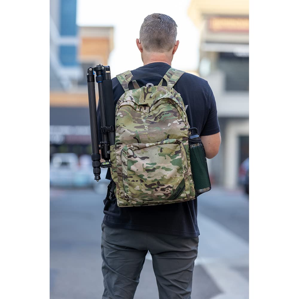 Domke Camouflage Large Camera Backpack - Durable DSLR & Mirrorless Bag for Photographers - Perfect for Outdoor, Travel & Adventure Photography