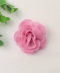 Pink Rose Hair Clips - Elegant Floral Hair Accessories for Women & Girls (Pack of 1) | Perfect for Weddings, Parties & Everyday Style