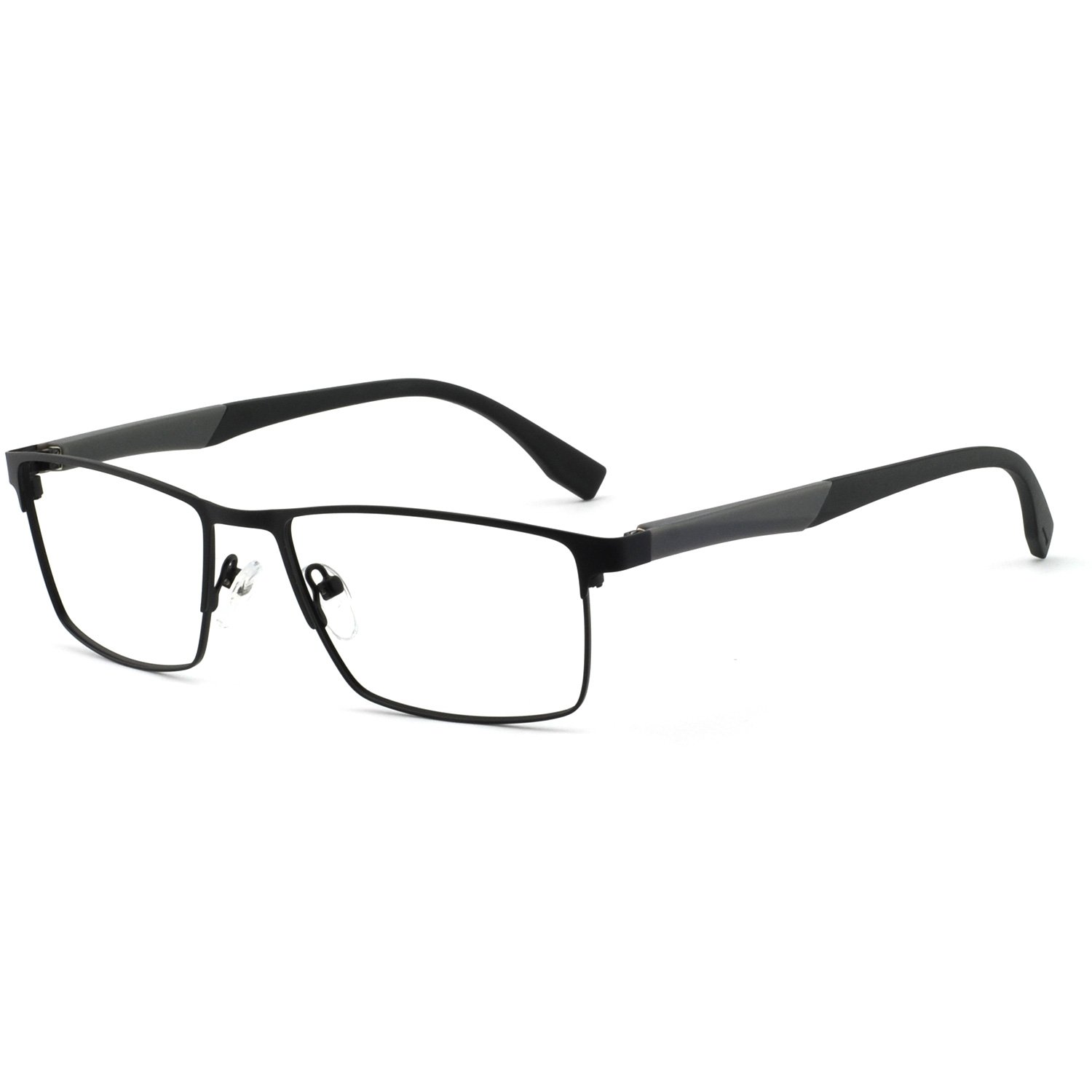 OCCI CHIARI Blue Light Blocking Glasses for Men - Metal Frame Computer Eyeglasses with Clear Lens | Reduce Eye Strain for Gaming, Office Work & Screen Use