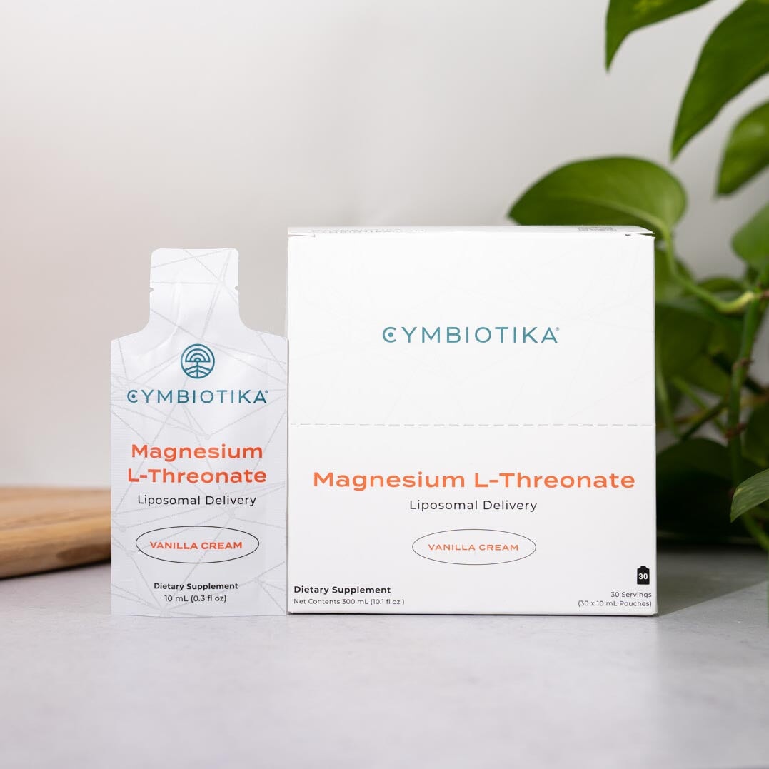 Cymbiotika Magnesium L-Threonate Supplement - Premium Brain & Sleep Support for Enhanced Cognitive Function & Relaxation | Ideal for Stress Relief, Focus, and Better Sleep Quality