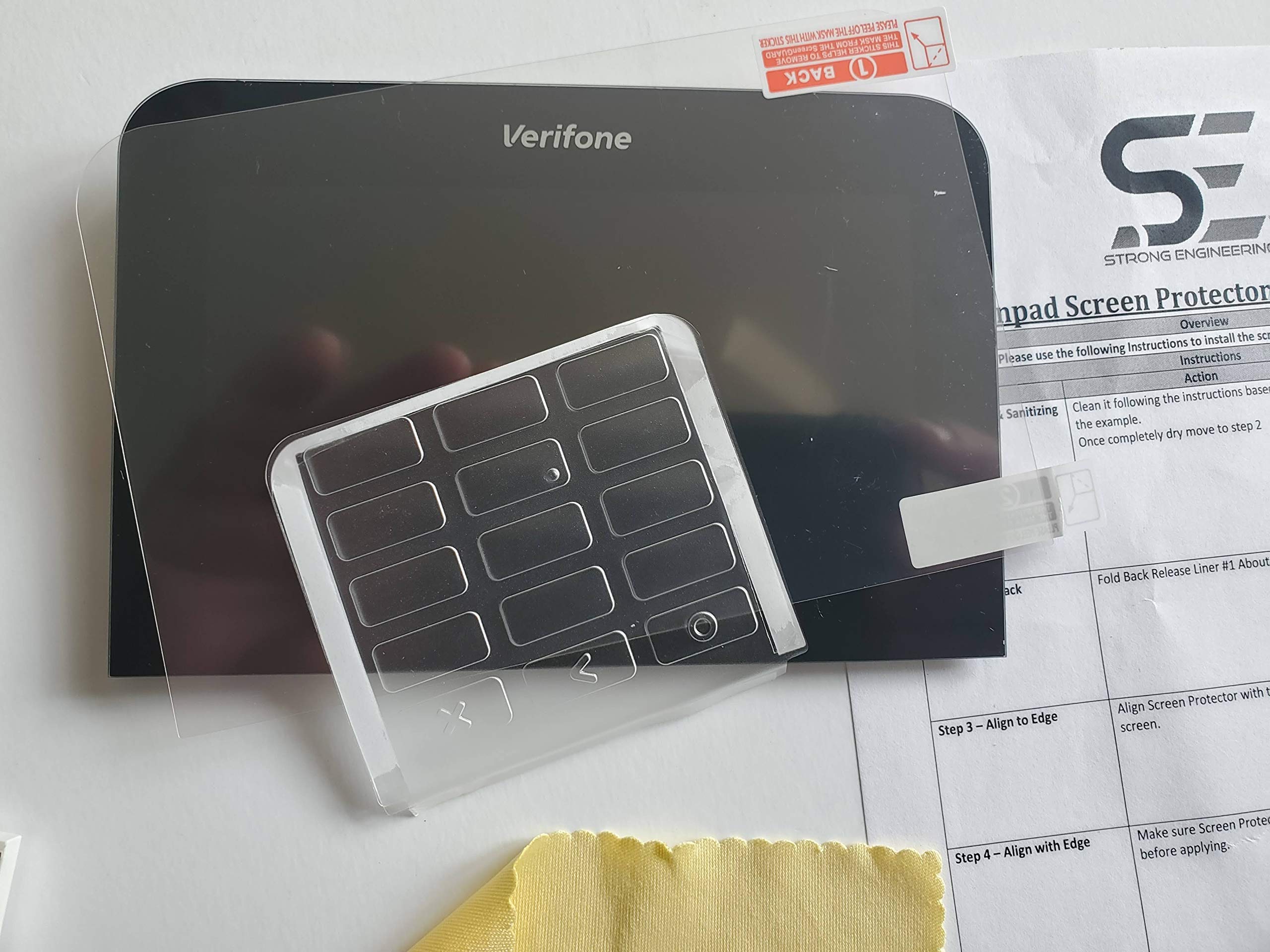 Durable Keypad Protective Cover with 1 Tempered Glass Screen Protector - Perfect for Smartphones, Tablets & Electronic Devices - Home, Office & Travel Use