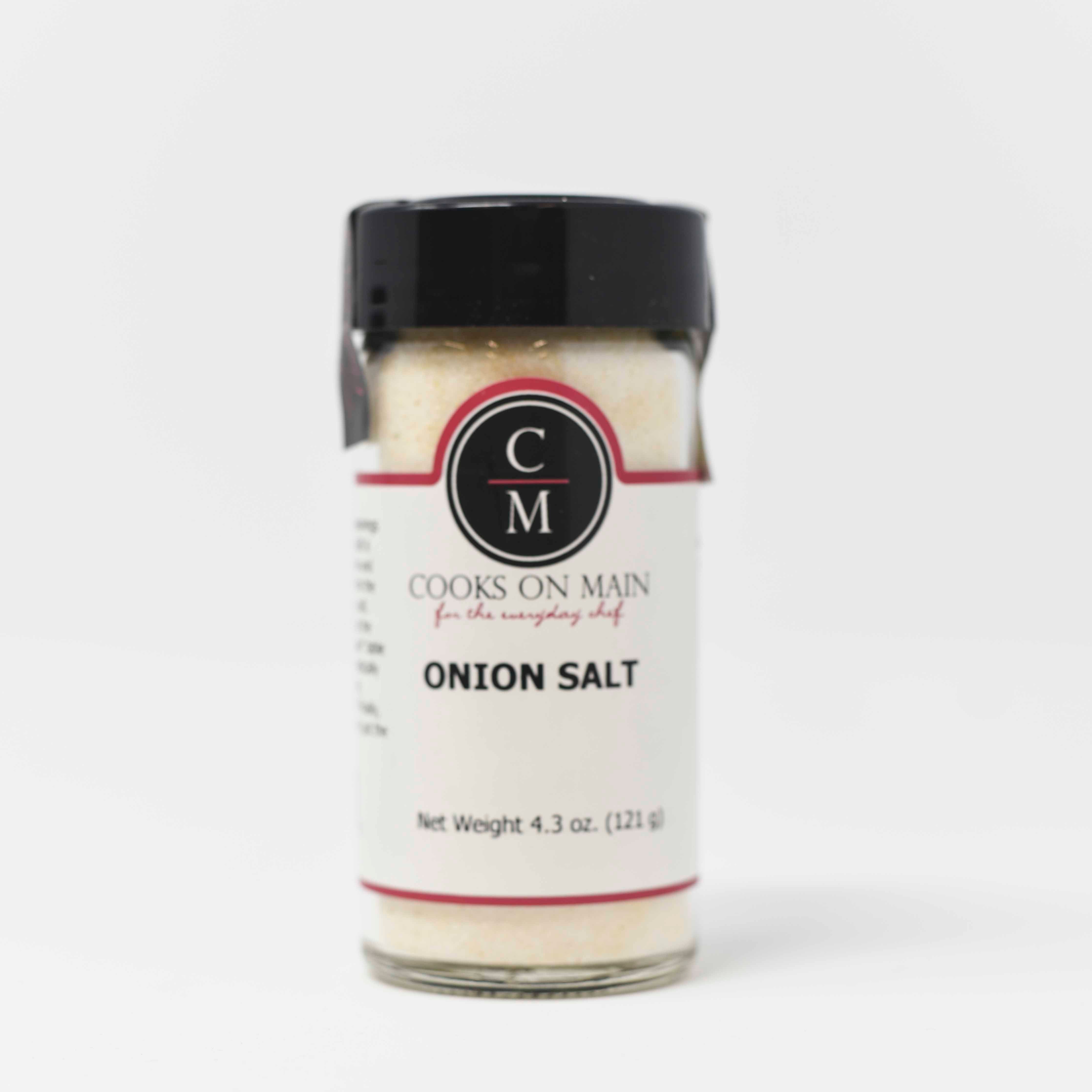 Premium Onion Salt Seasoning - All-Natural, Gluten-Free for Cooking, Grilling & Baking | Perfect for Soups, Salads, Meats & Vegetables