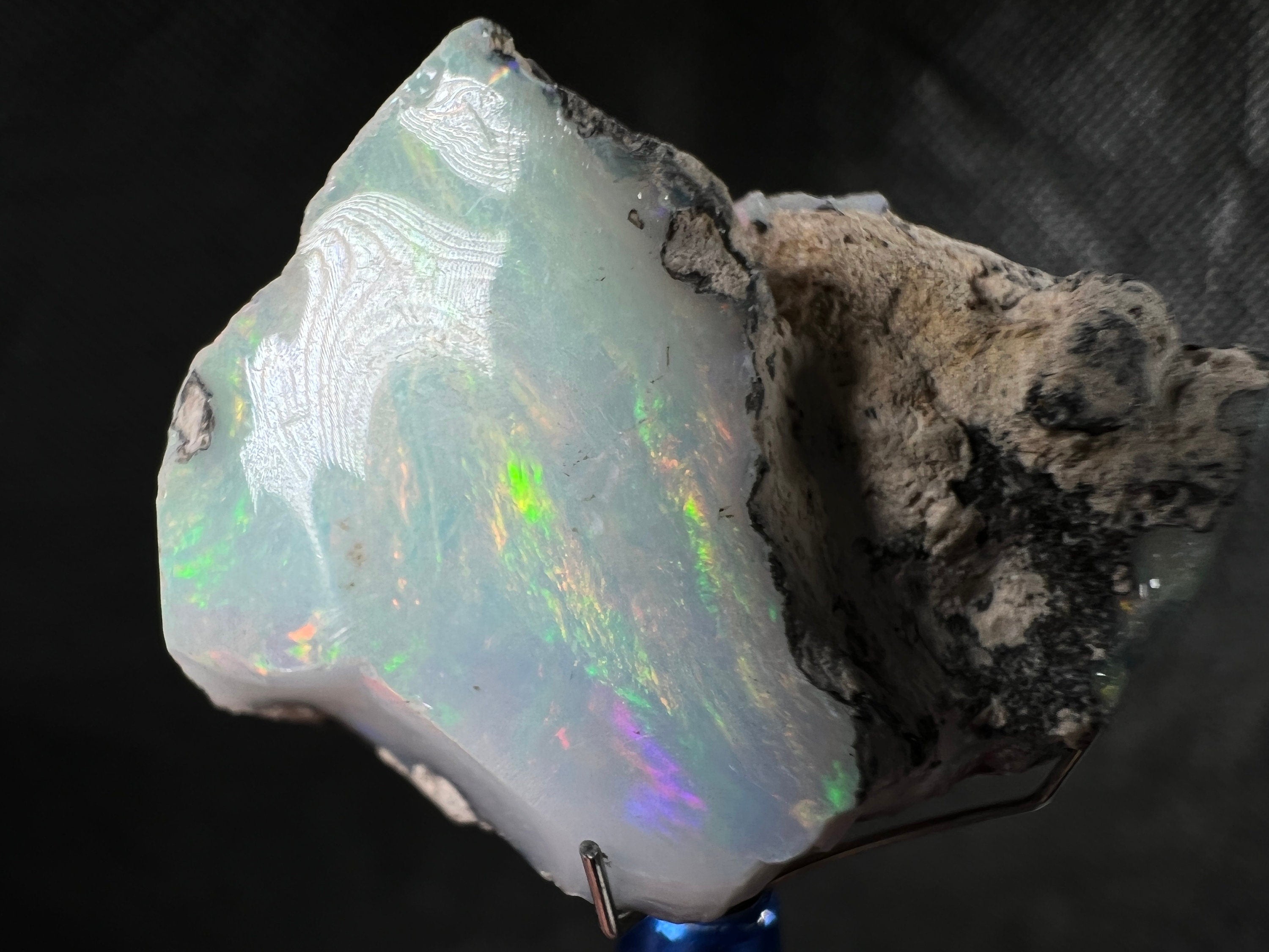 Premium 4A+ Welo Opal Raw Crystal - Certified Cutting Grade Opal for Jewelry Making (50634) | Ideal for Rings, Necklaces & Handmade Gemstone Crafts