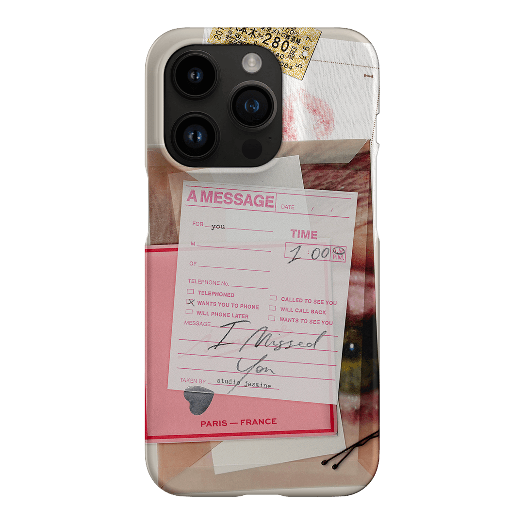 Stylish Missed Call Phone Case - Durable Protective Cover for iPhone & Android - Perfect for Work, Travel & Everyday Use