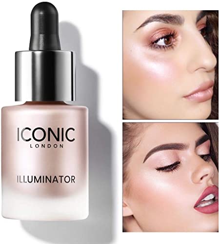 SHENY Girl Iconic Highlighter - London Beauty Chrome Illuminator for Glowing Makeup | Perfect for Contouring, Highlighting & Night Out Makeup Looks