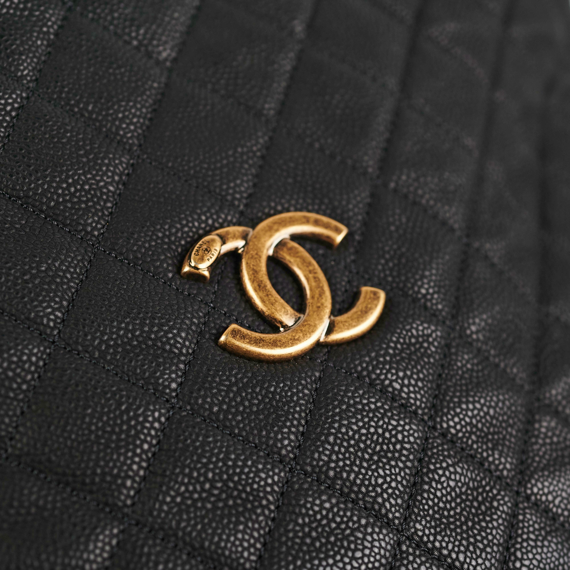 Chanel Caviar Country Chic Hobo Bag in Black - Luxury Leather Shoulder Bag for Women | Perfect for Work, Travel & Everyday Use