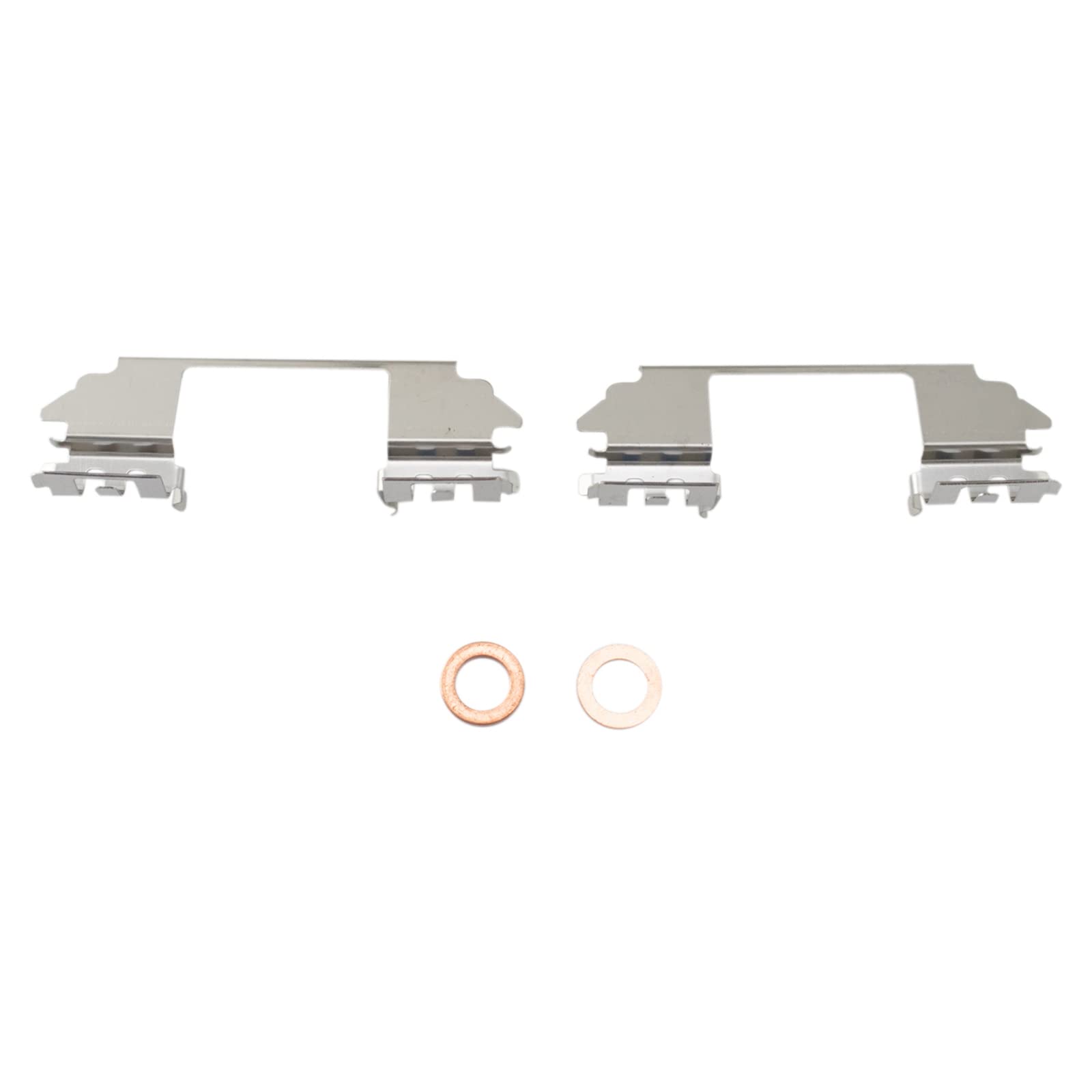 TRQ Front Brake Calipers, Pads & Drilled Rotors Kit - Compatible with 2005-2011 Dodge 300, Charger, Magnum - High Performance Braking System for Street Racing & Daily Driving