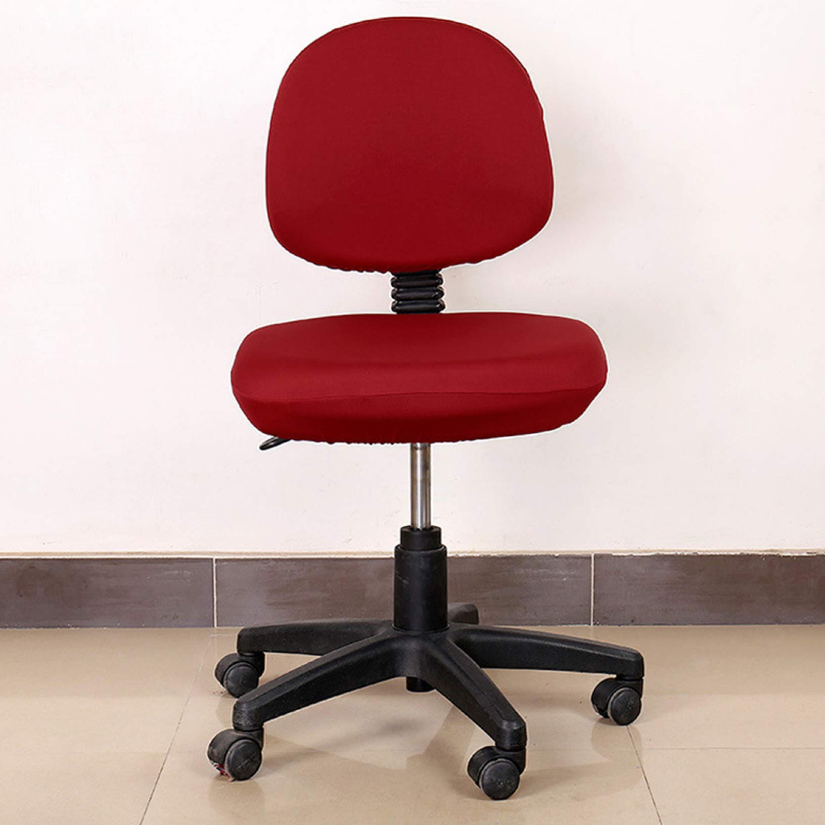 KKONION Stretchable Office Chair Cover - Removable & Washable Swivel Armchair Protector for Computer Chairs | Perfect for Home Office, Gaming & Workspace Decor