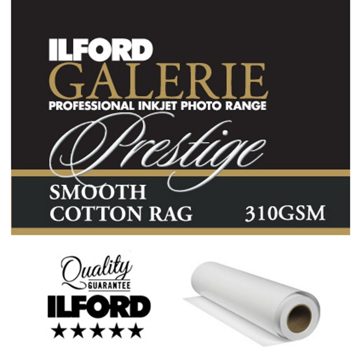 Ilford Galerie Smooth Cotton Rag 310gsm Fine Art Paper Roll - 60