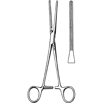 DeBakey Atraumatic Patent Ductus Forceps 8 1/4