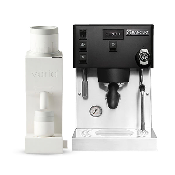 Rancilio Silvia Pro X Espresso Machine & Varia VS6 Grinder Bundle - Professional Coffee Bar Setup for Home & Cafe Use