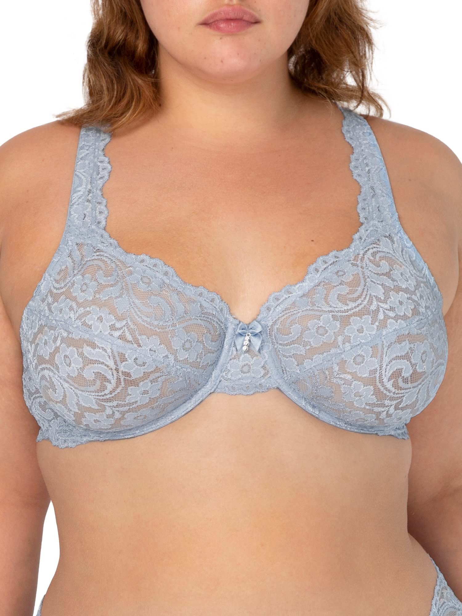 Smart & Sexy Women's Signature Lace Unlined Underwire Bra - Comfortable Everyday Wear for Work, Date Night & Special Occasions