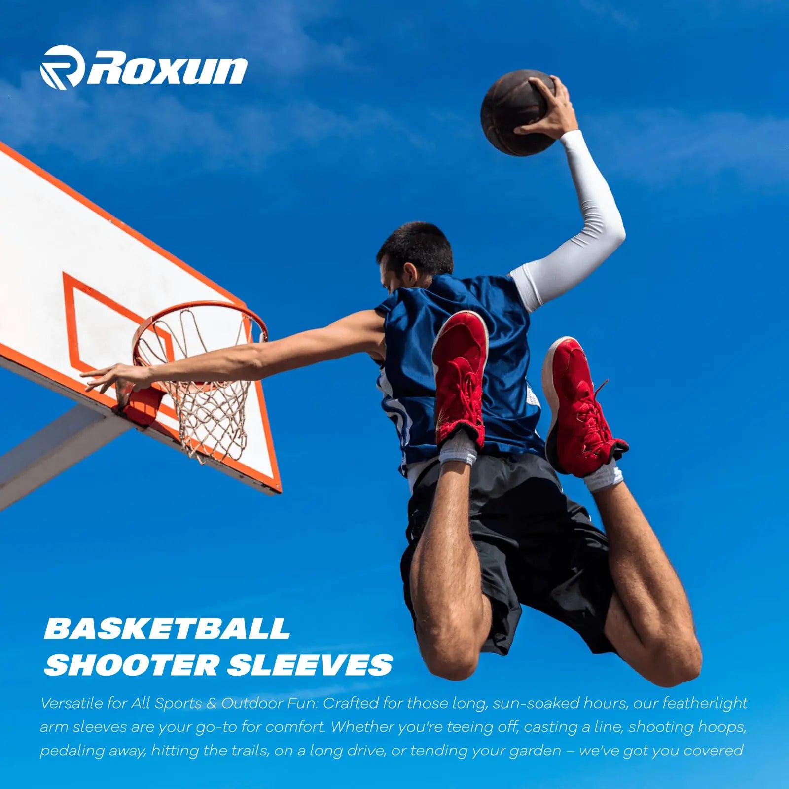 UV Protection Sports Arm Sleeves - Cooling & Breathable Sun Sleeves for Running, Cycling, Hiking & Outdoor Activities | UPF 50+ Sun Protection for Men & Women