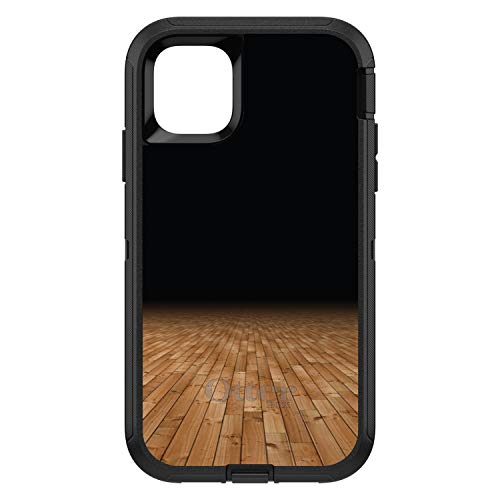 Basketball Court Floor On Black Case