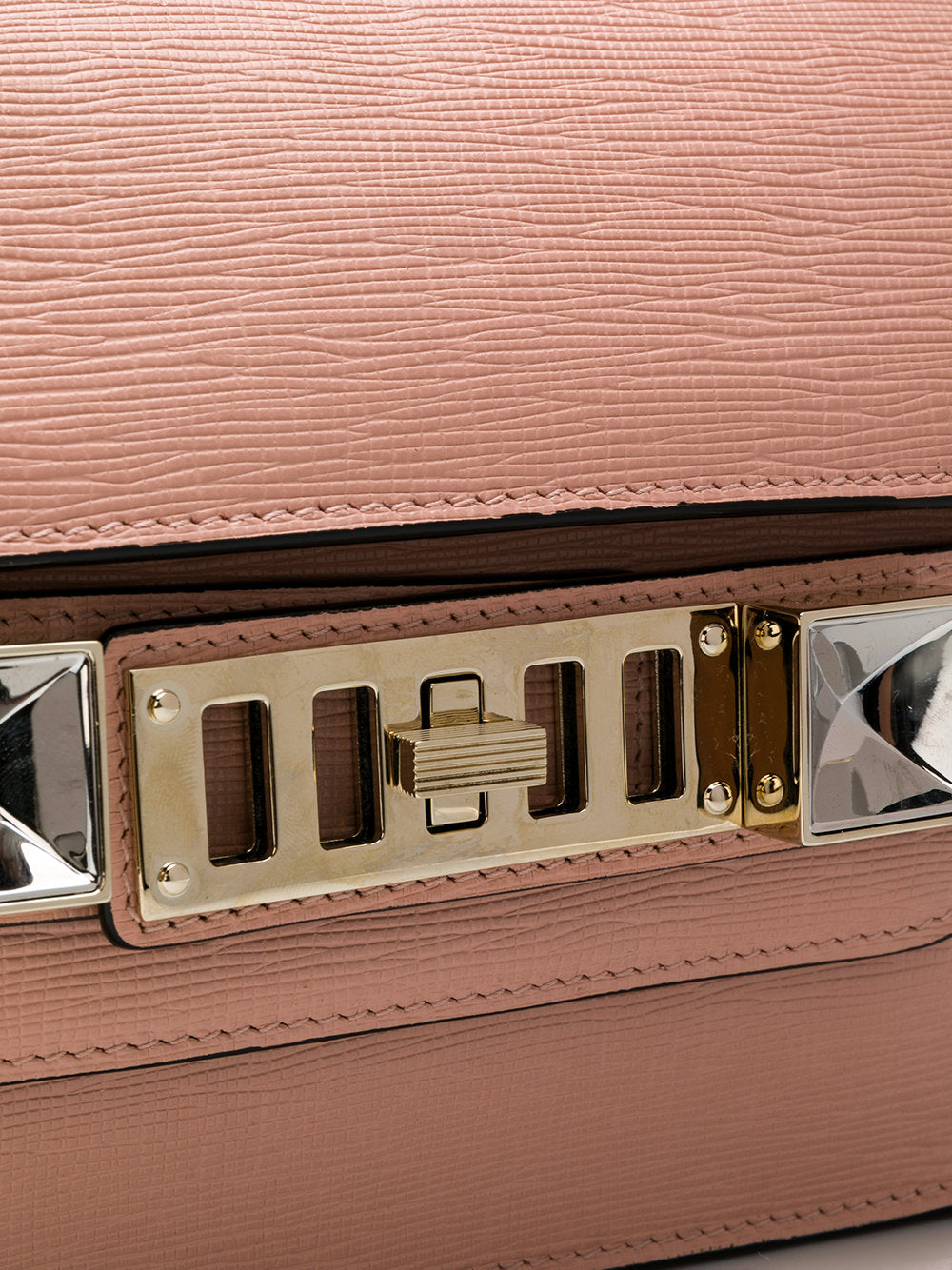 PS11 Mini Classic Linosa Crossbody Bag in Blush Pink - Elegant & Compact Women's Handbag for Daily Use, Work, and Evening Outings