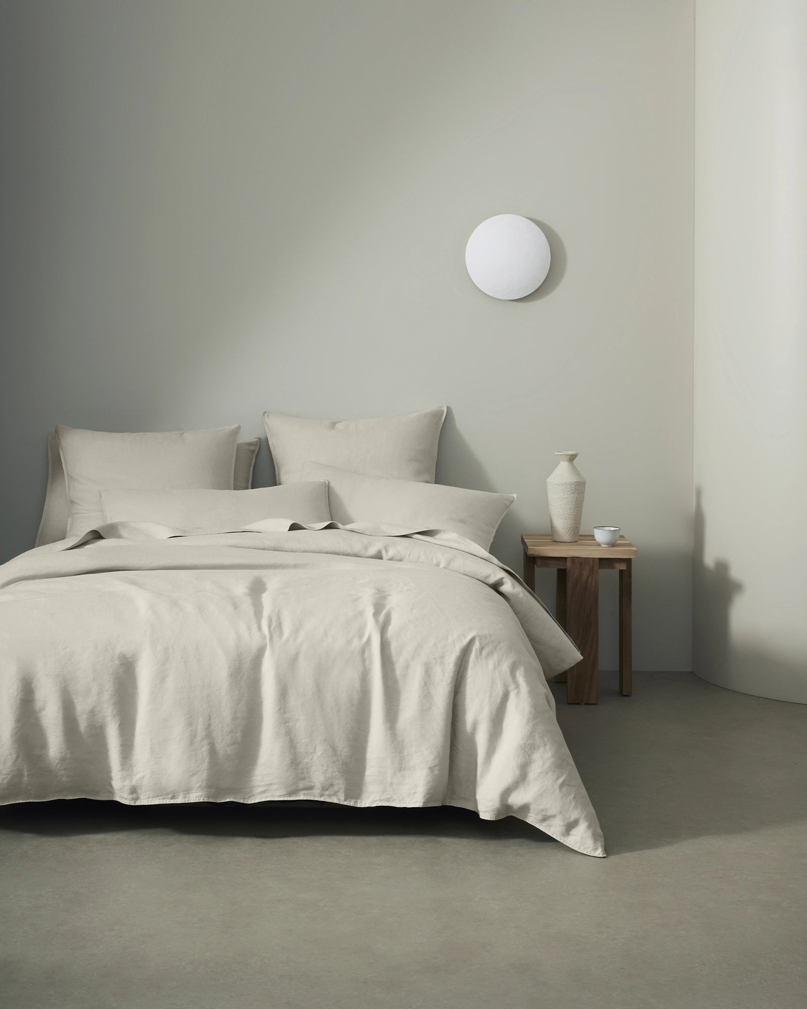 Premium Ravello Flat Sheet Set - 100% Cotton Bone White Bedding - Soft & Breathable for Ultimate Comfort - Perfect for Master Bedrooms, Guest Rooms & Hotels