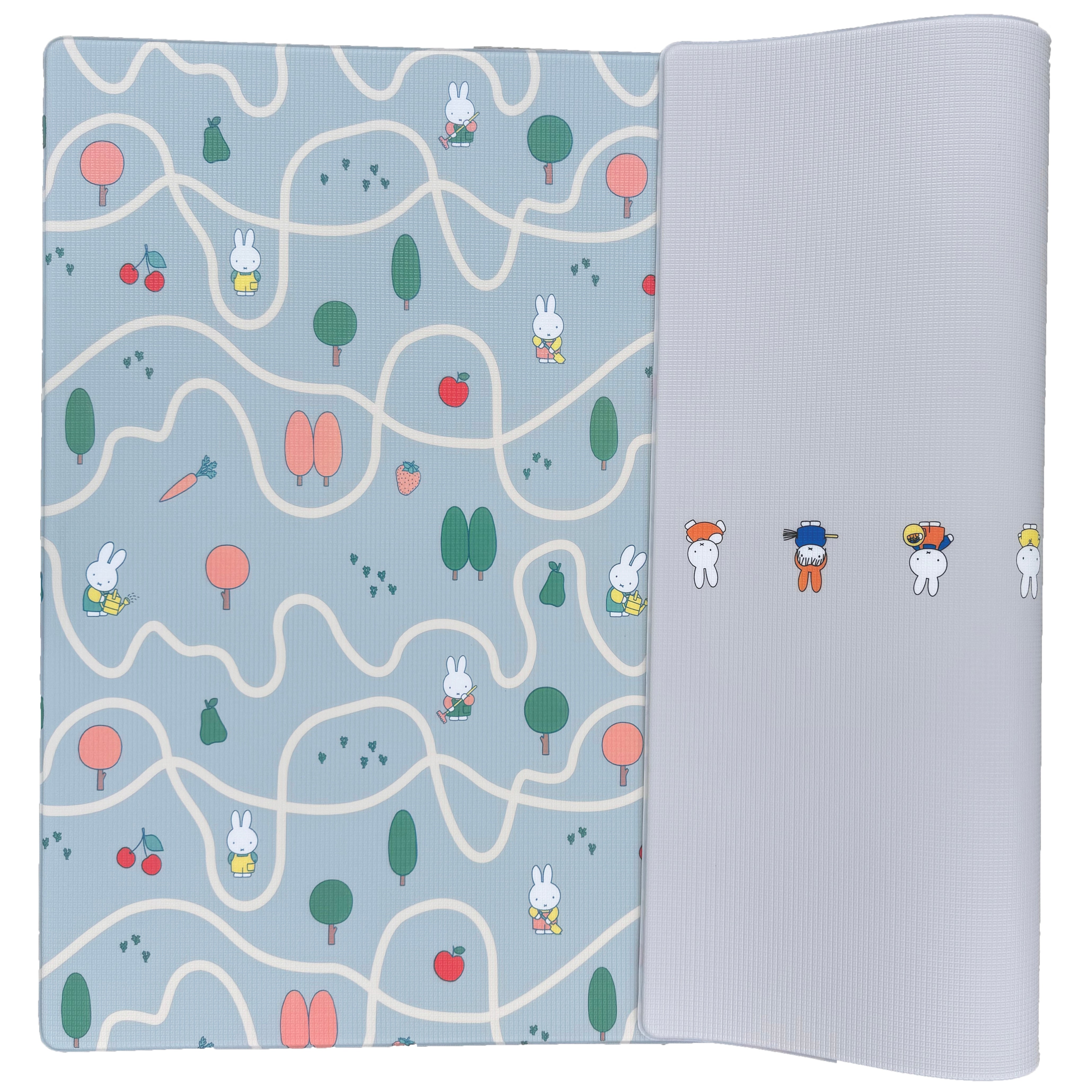 Miffy X Little Bot Baby Play Mat - Soft & Safe Non-Toxic Foam Floor Mat for Infants & Toddlers - Perfect for Nursery, Playroom & Daycare - Ofie Mat, Miffy and Friends Collection