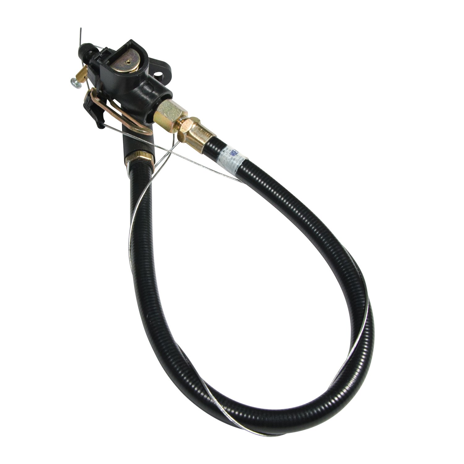 B&M 30287 Throttle Valve & Kickdown Cable - Silver & Black - Compatible with GM, Ford & Mopar Vehicles - Perfect for Performance Upgrades & Transmission Repairs