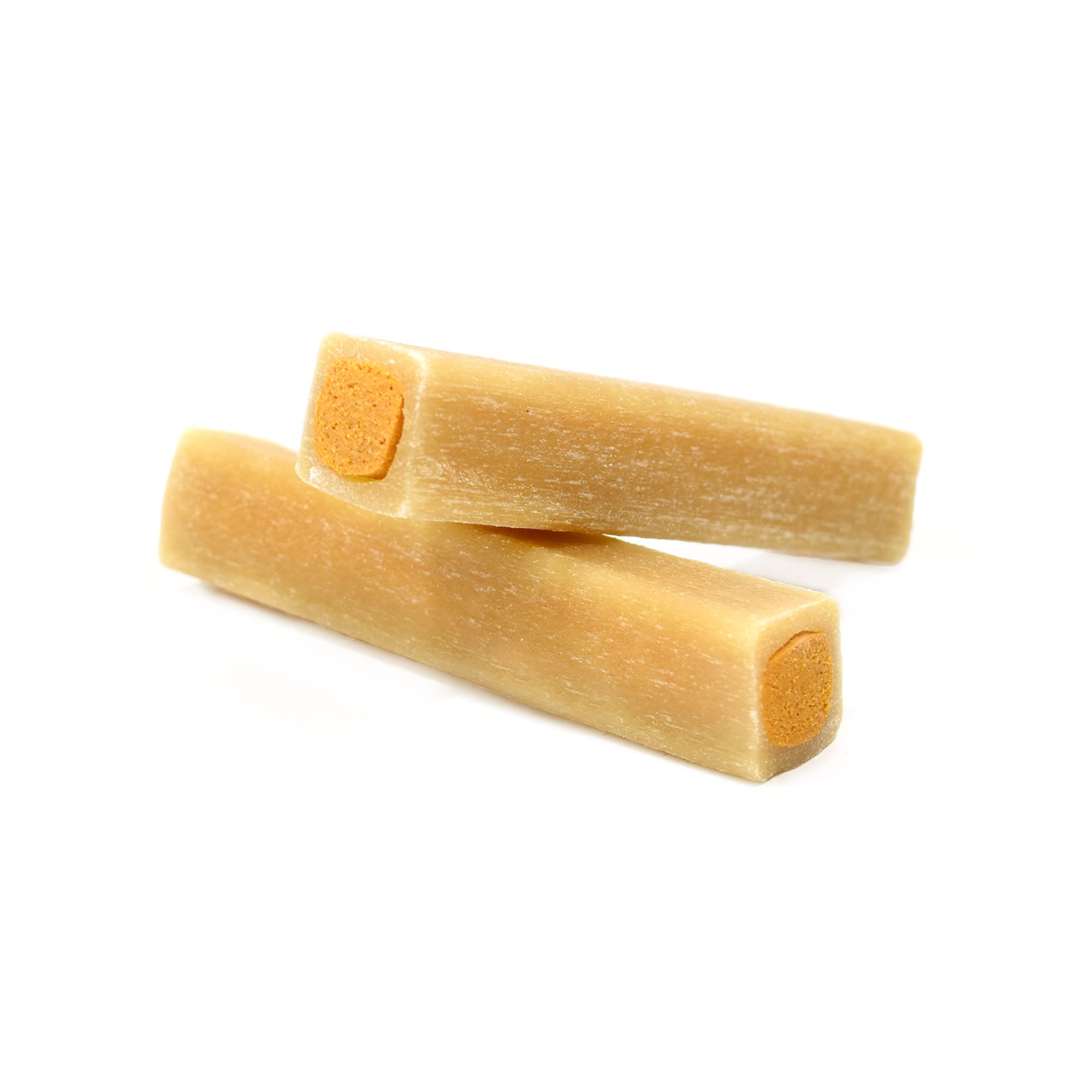 Ultra Chewy Peanut Butter Double Treat Dog Bones - Long-Lasting USA Made Treats for All Breeds, Highly Digestible for Aggressive Chewers (12 Count) - Perfect for Training Rewards & Dental Health