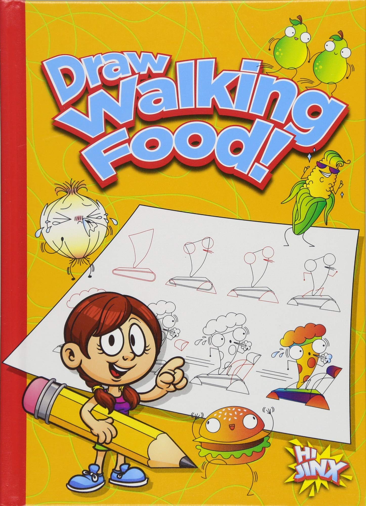 Draw Walking Food! (Silly Sketcher) - Fun Sketching Game for Kids & Adults - Perfect for Family Game Nights & Creative Playtime