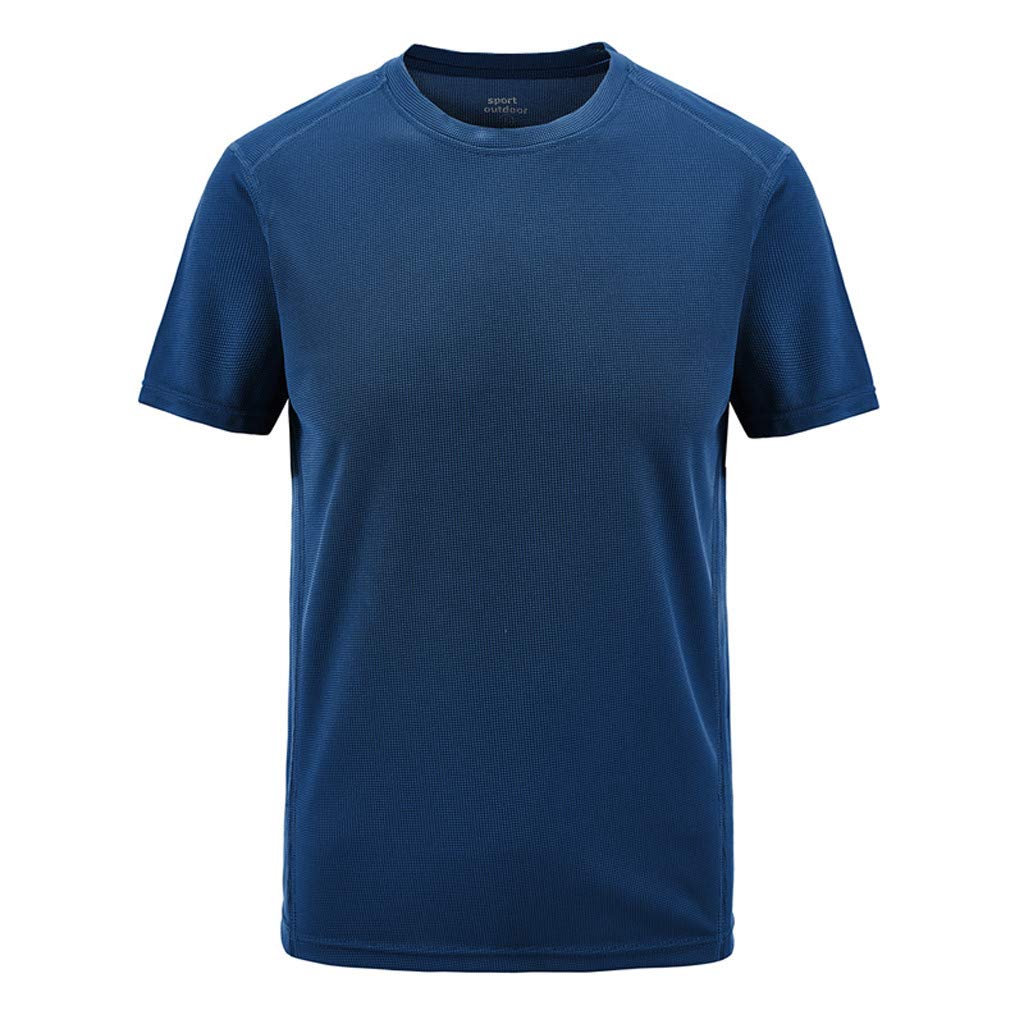 Premium Men's Dress Shirt & Summer Casual T-Shirt - Breathable Fast-Dry Sport Top for Outdoor Activities | Plus Size Comfort Fit for Work, Gym & Weekend Wear